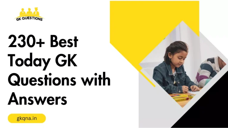 today gk questions